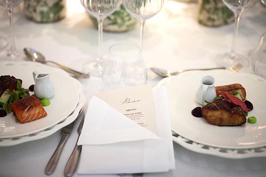 Grosvenor Rentals Place Setting