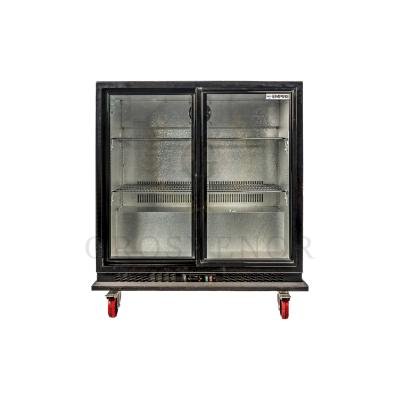 Glass Sliding Door Bar Fridge thumbnail