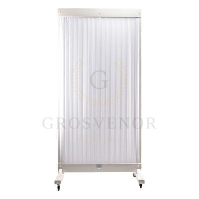 3ft Wide White Pleated Fabric Mechitza