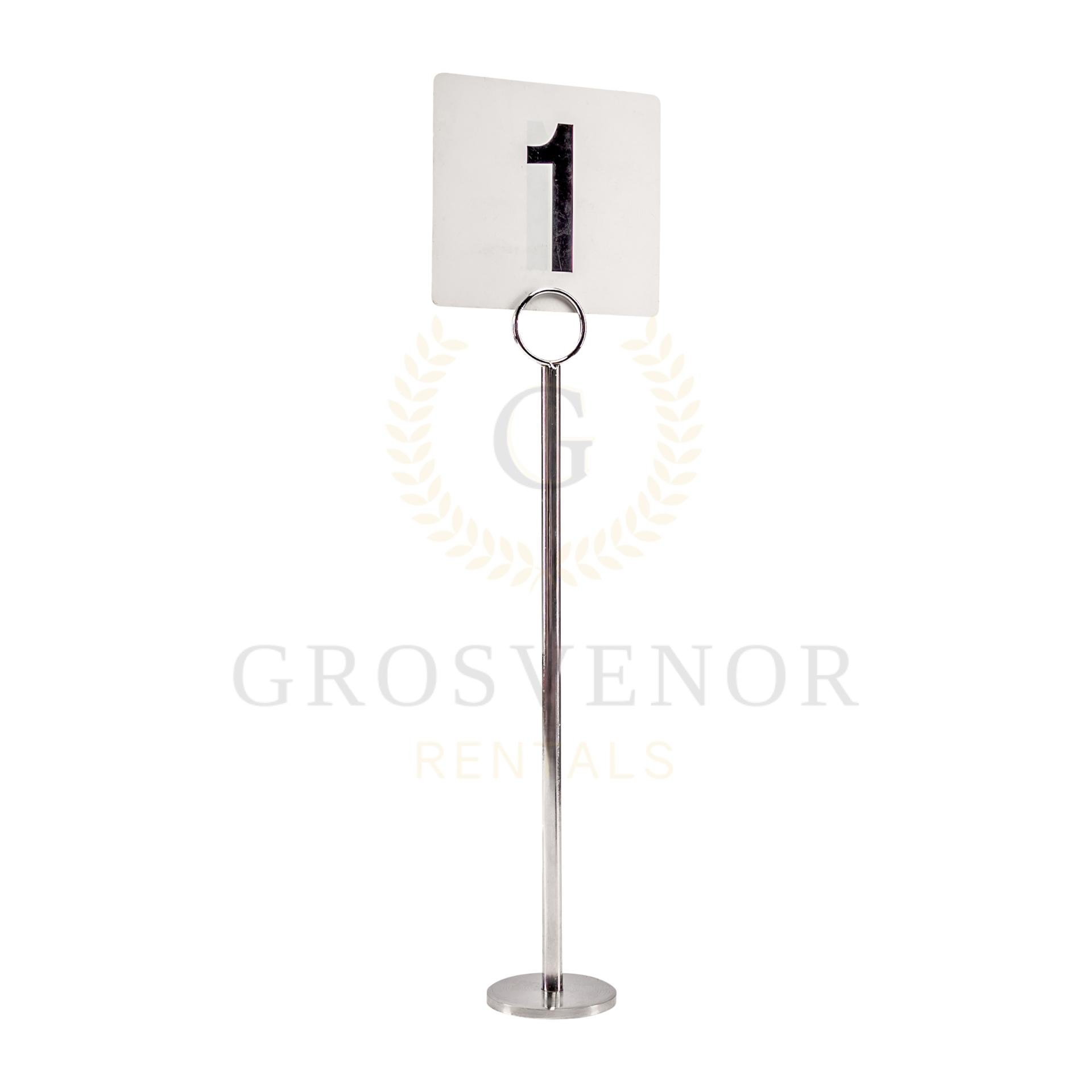 Table Number and Stand