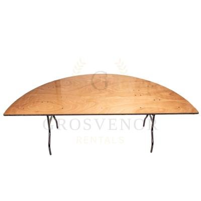 5ft Half Moon Table