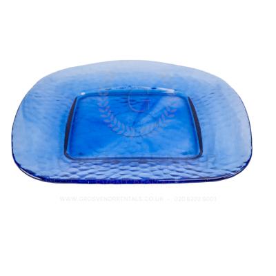 Blue Glass Plate